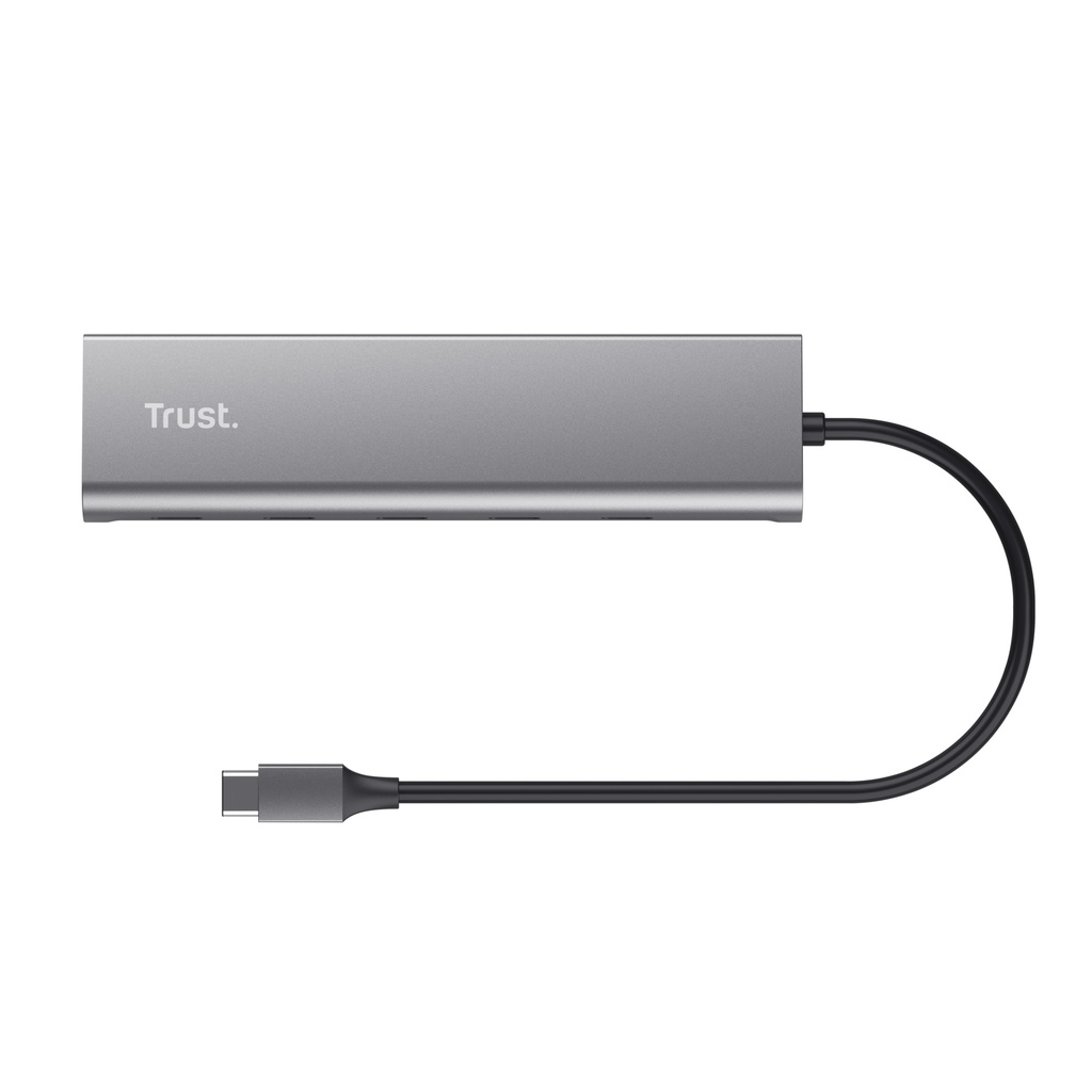 Trust Halyx USB-C í 5x USB-C 3.2 HUB, silfur - image 9 [ad29221b12]
