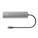 Trust Halyx USB-C í 5x USB-C 3.2 HUB, silfur - image 9 [ad29221b12]