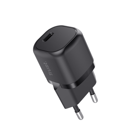 20W Trust Maxo USB-C PPS PD hleðslutæki, svart - image 3 [e18ce98a4f]