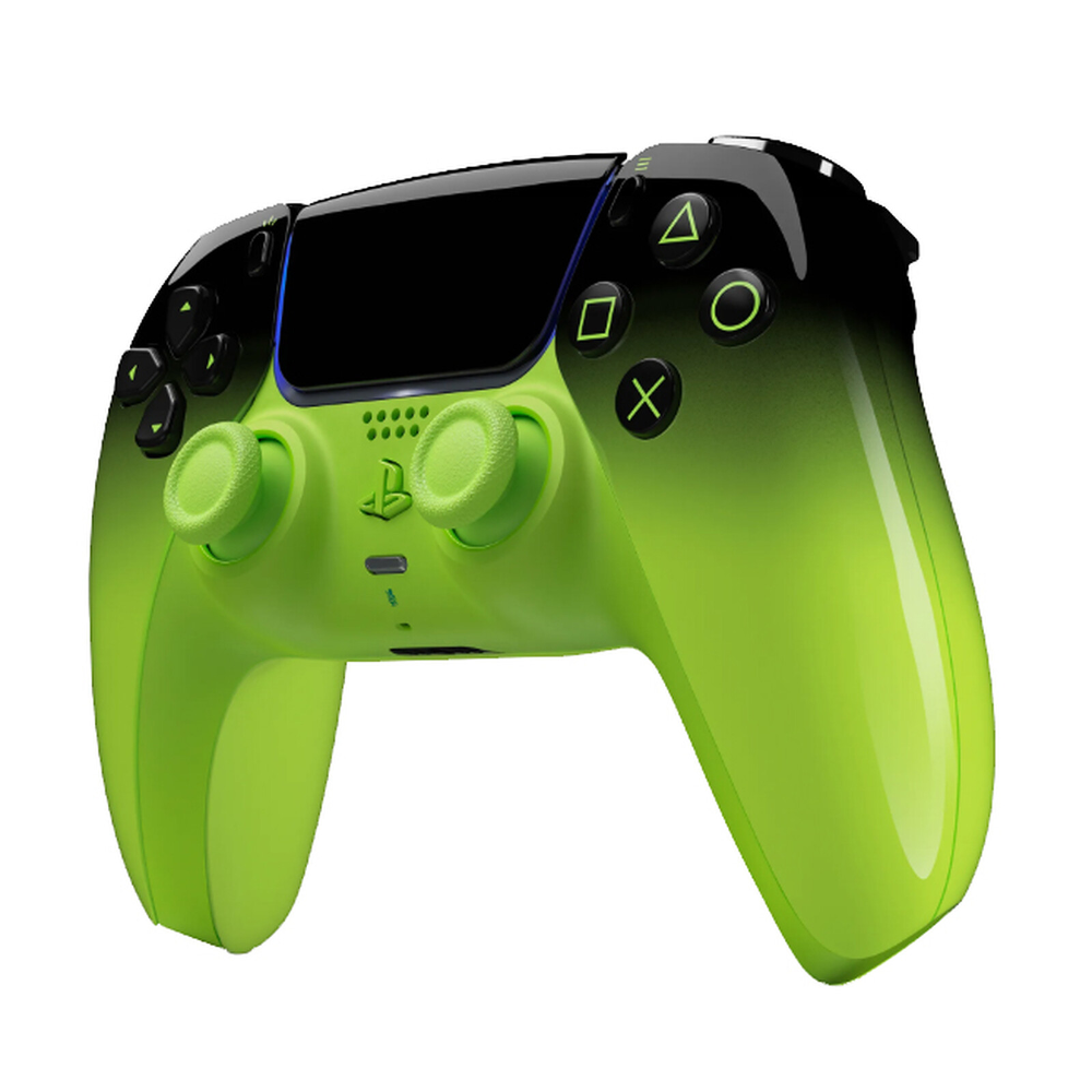 Sony PlayStation DualSense V3 fjarstýring fyrir PS5, Remix Green (græn/svört) - image 3 [c17d70ebf5]