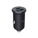 38W Trust Maxo Low-Profile 1x USB-C, 1x USB-A PD hleðslutæki í bíl, svart - image 5 [48ef747629]