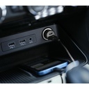 38W Trust Maxo Low-Profile 1x USB-C, 1x USB-A PD hleðslutæki í bíl, svart - image 14 [7c77bd8558]