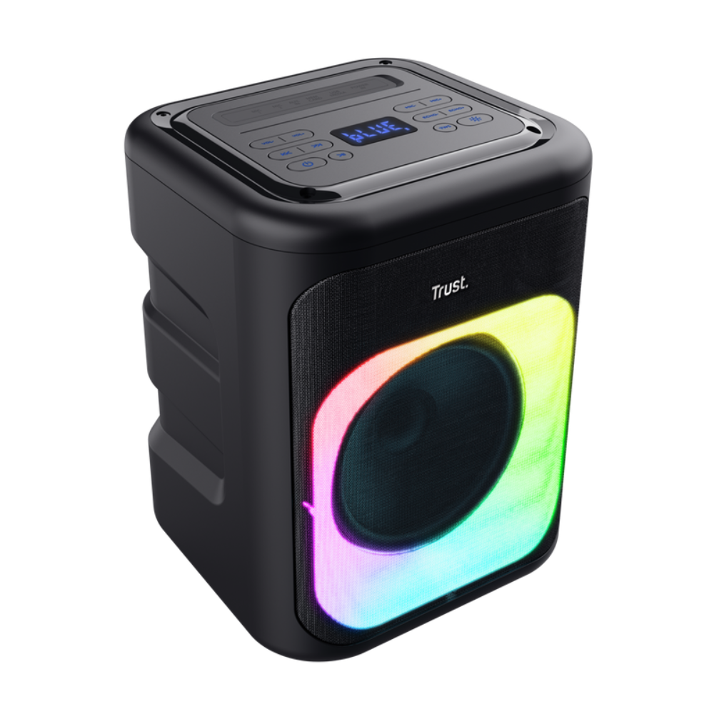 Trust Azura RGB Bluetooth þráðlaus partý ferðahátalari, svartur - image 2 [cfccf0c960]