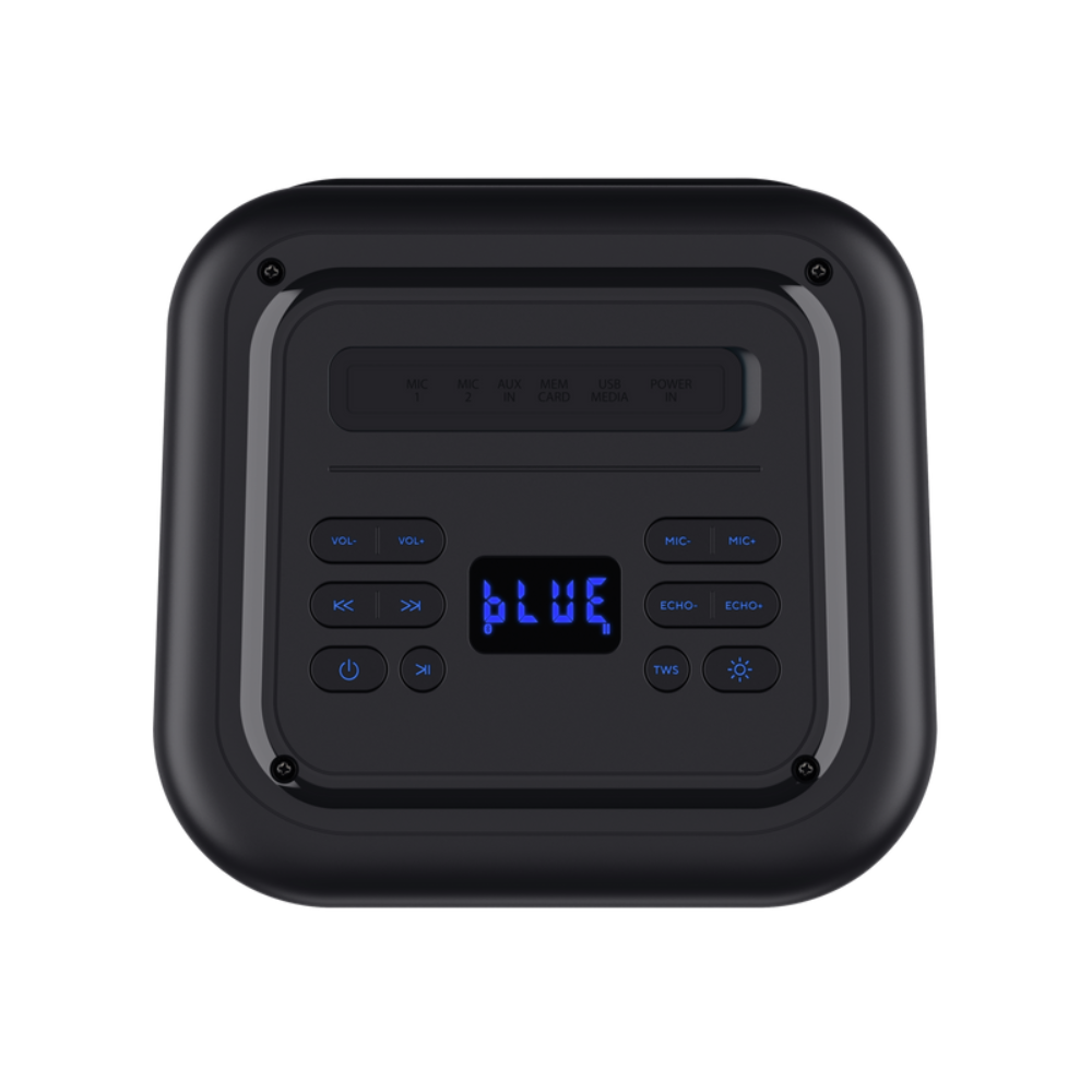 Trust Azura RGB Bluetooth þráðlaus partý ferðahátalari, svartur - image 4 [2df10e817e]