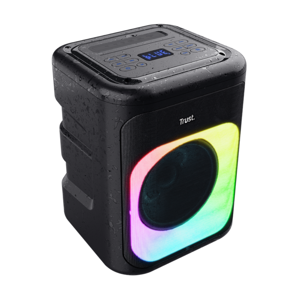 Trust Azura RGB Bluetooth þráðlaus partý ferðahátalari, svartur - image 7 [036d7ab5df]