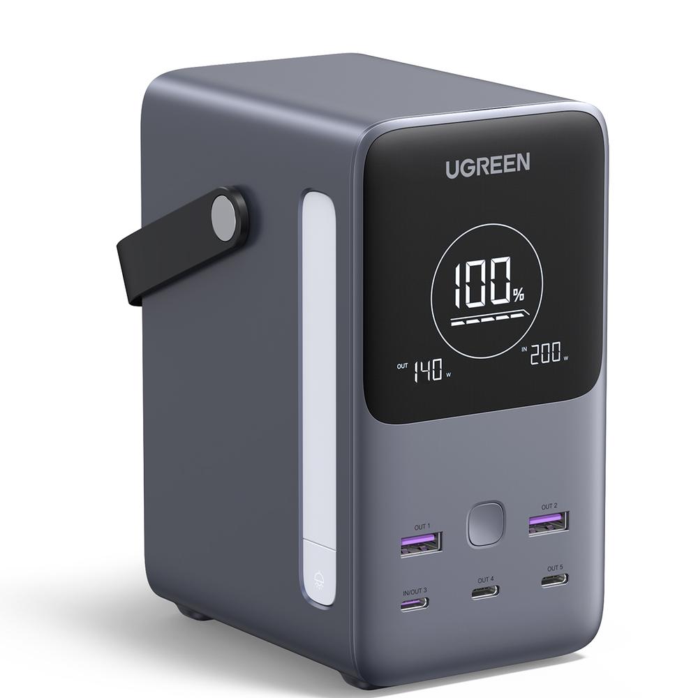 UGREEN 48.000mAh PD 300W ferðarafhlaða með innb. Lampa - image 3 [90bcea4e19]