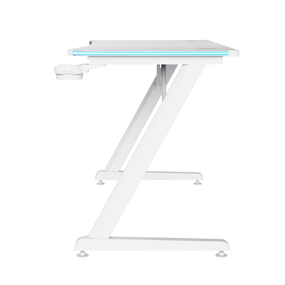 Trust GXT 709W Luminus RGB leikjaskrifborð, hvítt - image 10 [ea0826d8c3]