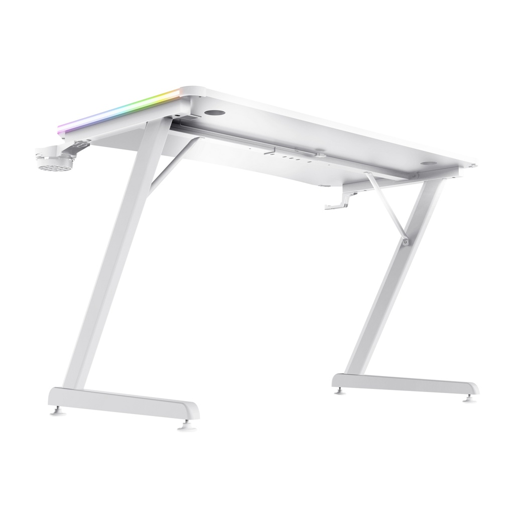 Trust GXT 709W Luminus RGB leikjaskrifborð, hvítt - image 11 [ad3f48987f]