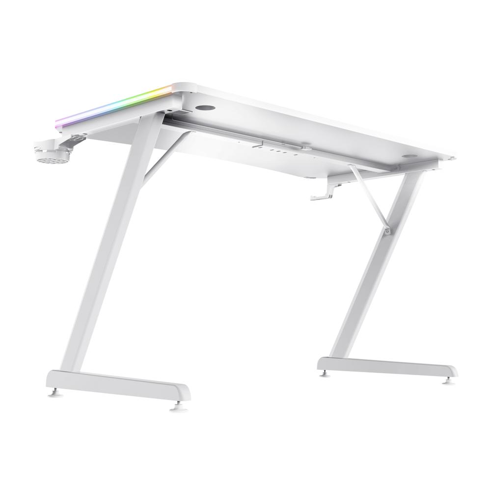Trust GXT 709W Luminus RGB leikjaskrifborð, hvítt - image 12 [92b7825565]