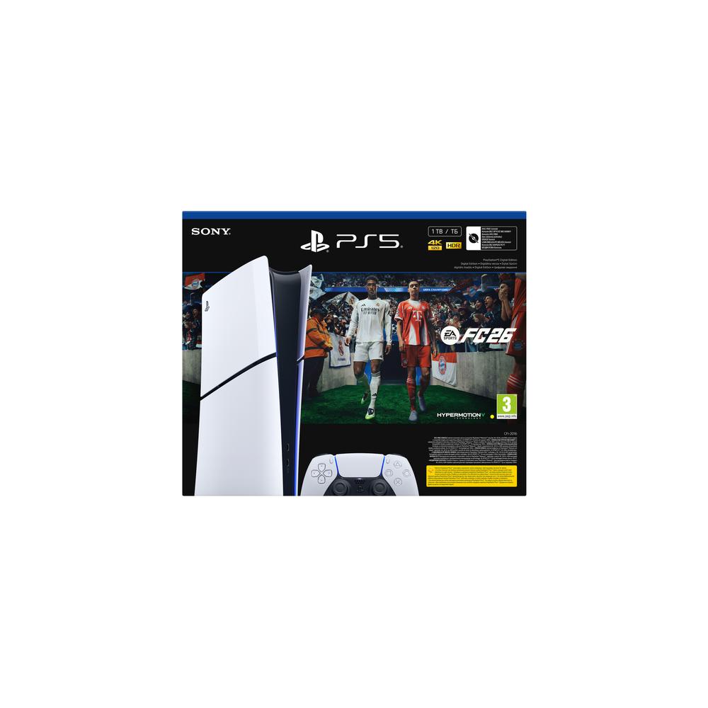 PlayStation 5 Slim leikjatölva 825GB stafræn útgáfa, EA FC26 bundle - image 4 [0490dc5bd2]