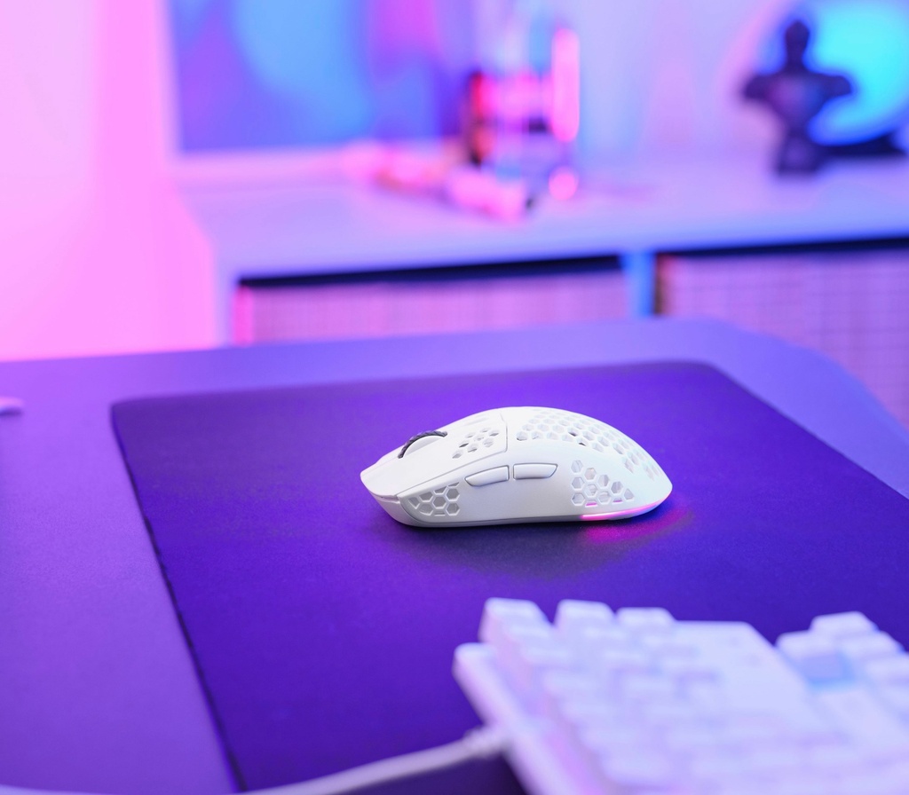 Trust GXT 929 Helox þráðlaus RGB leikjamús, hvít - image 11 [a9249decf8]