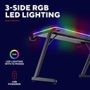 Trust GXT 710 Luminus Pro RGB leikjaskrifborð, svart - image 19 [cf0d8ddd8a]