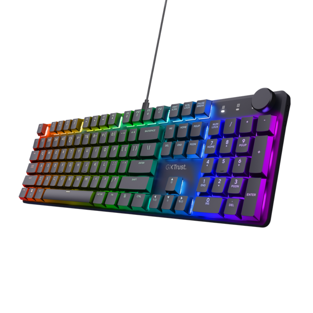 Trust GXT 866 Torix RGB mekanískt leikjalyklaborð, svart - image 2 [5197bfac9e]
