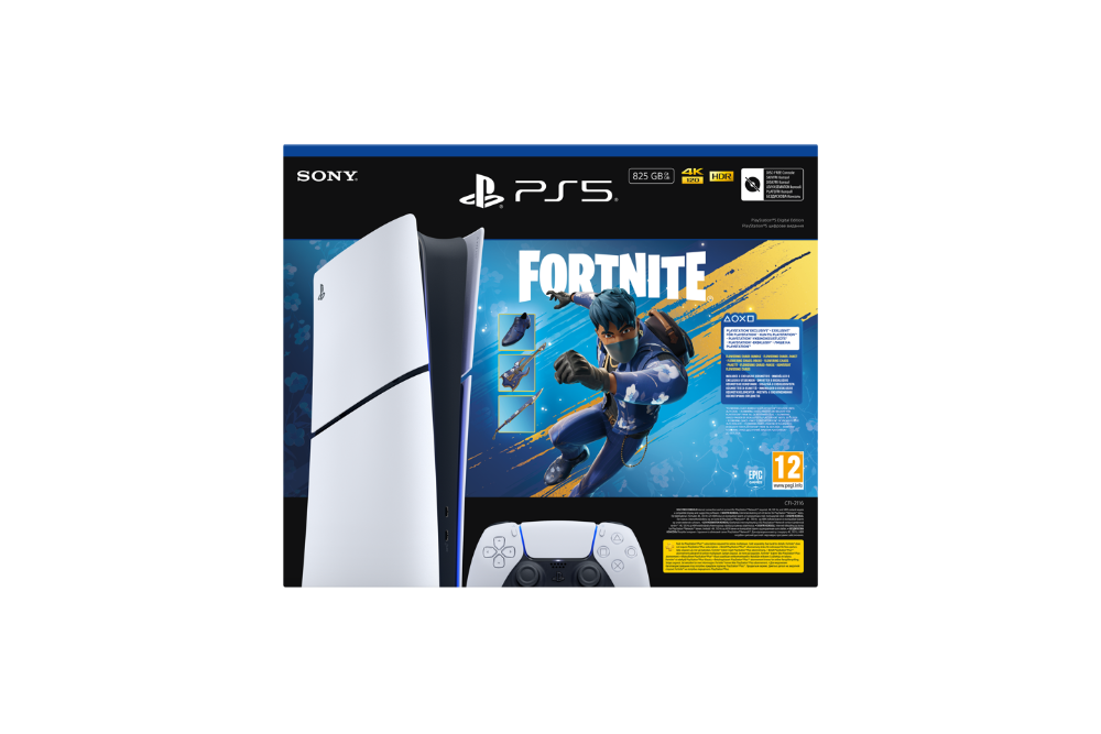 PlayStation 5 Slim leikjatölva 825GB stafræn útgáfa, Fortnite Flowering Chaos Bundle - image 3 [41c1ab1eb4]