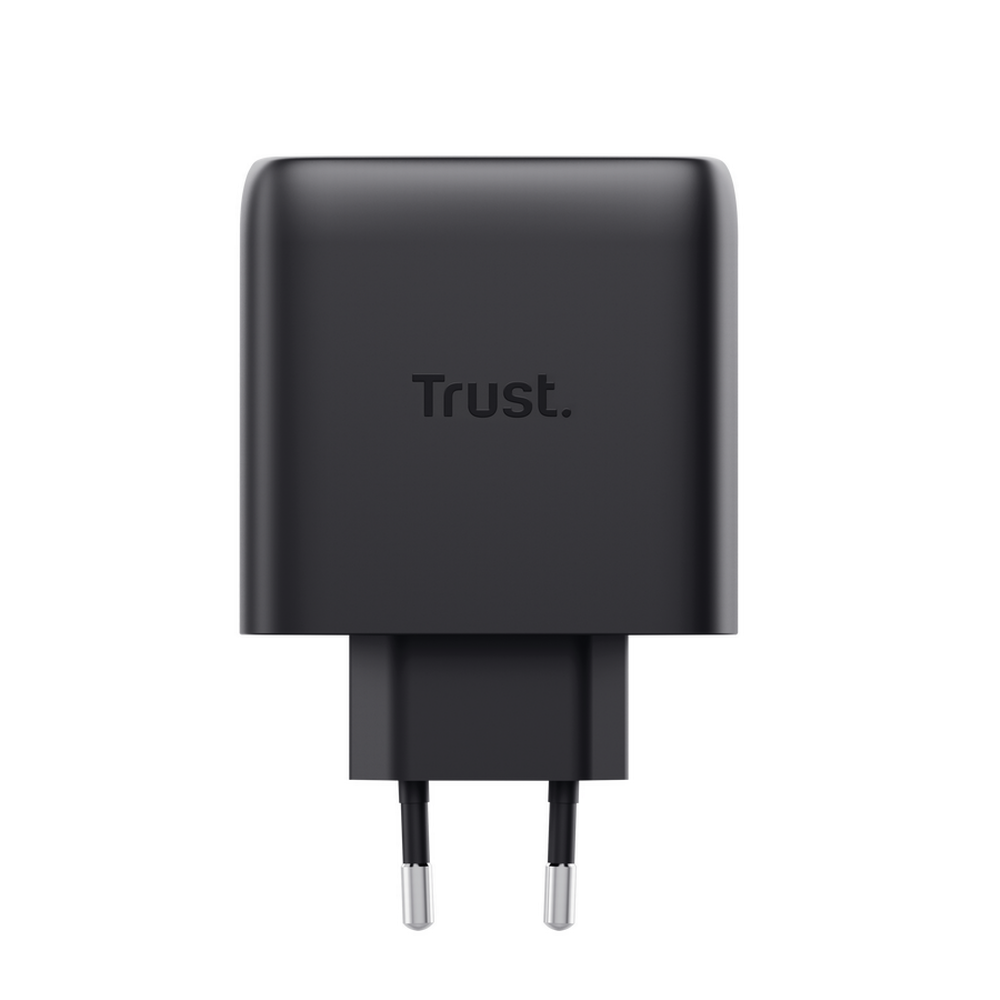 65W Trust Maxo 2x USB-C PPS PD hleðslutæki með USB-C kapli, svartur - image 4 [7bce904399]