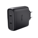 65W Trust Maxo 2x USB-C PPS PD hleðslutæki með USB-C kapli, svartur - image 8 [bc69c45dfd]