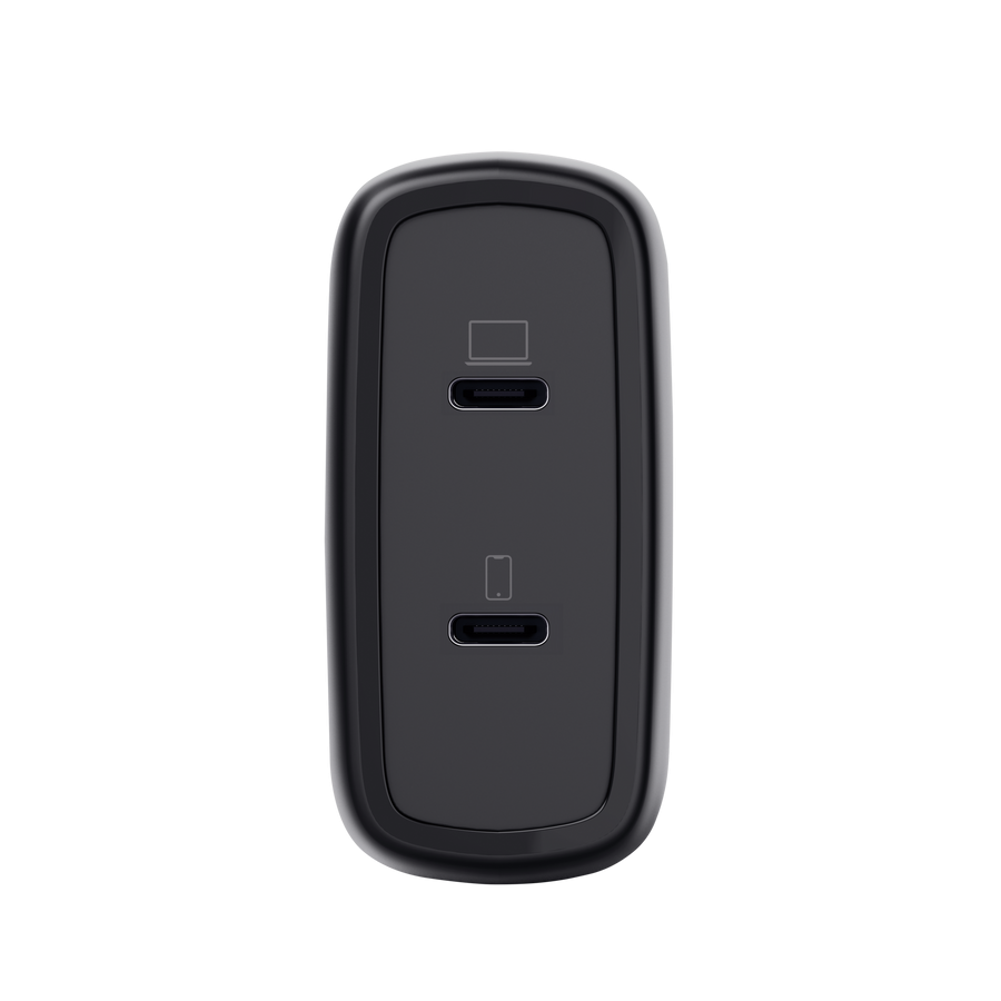 65W Trust Maxo 2x USB-C PPS PD hleðslutæki með USB-C kapli, svartur - image 9 [3ef8d6173a]