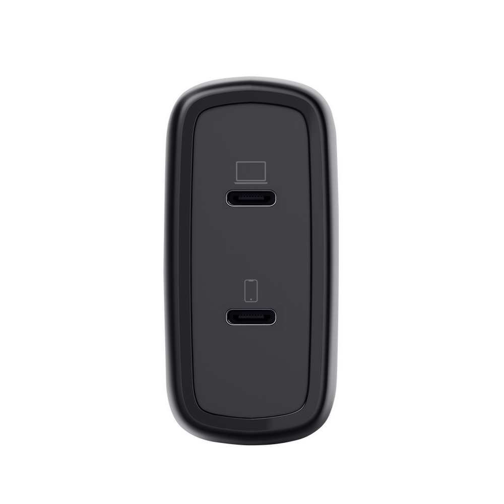 65W Trust Maxo 2x USB-C PPS PD hleðslutæki með USB-C kapli, svartur - image 10 [ea1cb7709b]