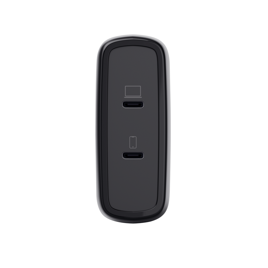 100W Trust Maxo 2x USB-C PPS PD hleðslutæki með USB-C kapli, svartur - image 7 [1eb05c0d1a]