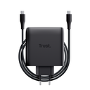 100W Trust Maxo 2x USB-C PPS PD hleðslutæki með USB-C kapli, svartur - image 10 [d126746bd1]