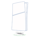 Trust GXT229 lóðréttur LED standur fyrir PlayStation 5 Slim & Pro, hvítur - image 6 [2a1ba53ba5]