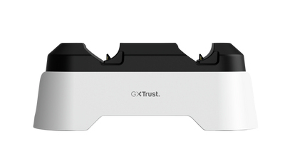 Trust GXT228 Dual hleðsludokka fyrir PS5 DualSense stýripinna, hvít - image 5 [147be415d7]