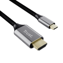 Trust Calyx USB-C í HDMI kapall, hann/hann, 1,8 metrar - image 2 [deb4f3b0f9]