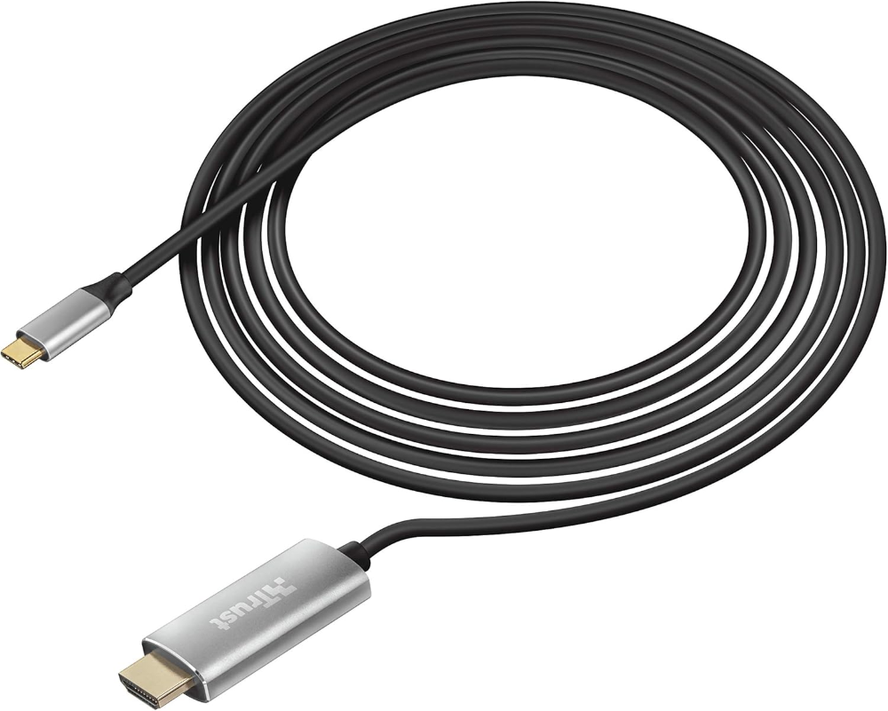 Trust Calyx USB-C í HDMI kapall, hann/hann, 1,8 metrar - image 4 [20dedabf4d]