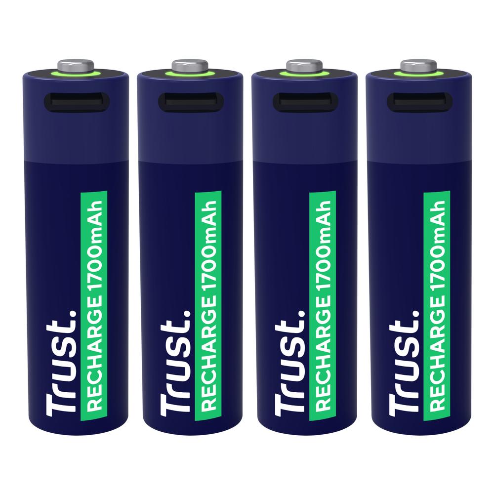 Trust endurhlaðanlegar USB-C AA rafhlöður, 4stk - image 4 [ccbf7b3c3b]