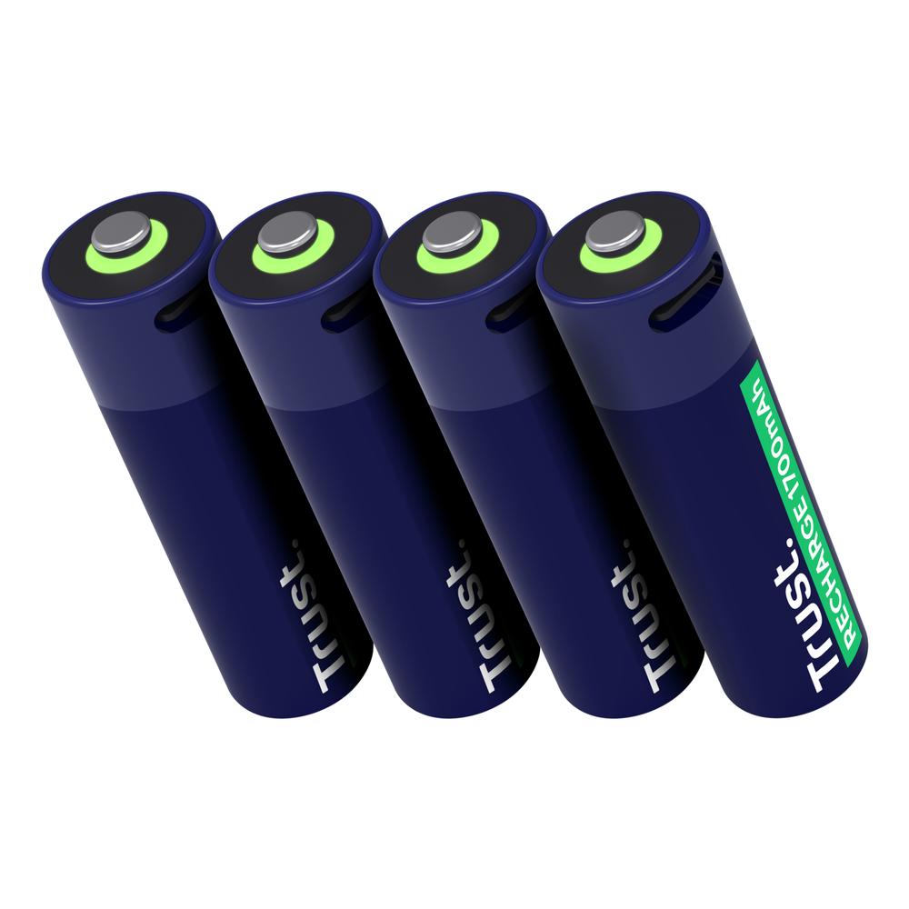 Trust endurhlaðanlegar USB-C AA rafhlöður, 4stk - image 6 [be4db48fe7]