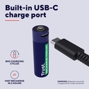 Trust endurhlaðanlegar USB-C AA rafhlöður, 4stk - image 12 [4e37cca1c9]