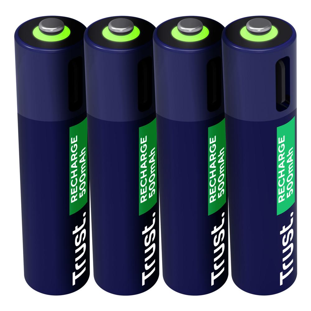 Trust endurhlaðanlegar USB-C AAA rafhlöður, 4stk - image 4 [abb5544085]