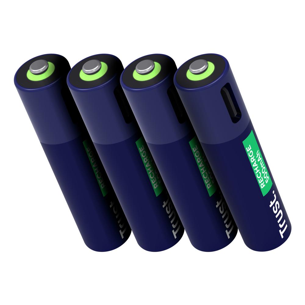 Trust endurhlaðanlegar USB-C AAA rafhlöður, 4stk - image 6 [d31a47dec3]