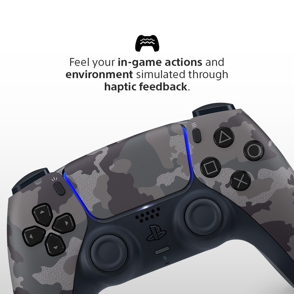Sony PlayStation DualSense V3 fjarstýring fyrir PS5, Grey Camo (felulituð) - image 15 [c0c36cc2c7]