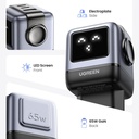 65W UGREEN Uno 2x USB-C, 1x USB-A PPS PD QC GaN hleðslutæki, svart - image 18 [6b3e91f8a8]