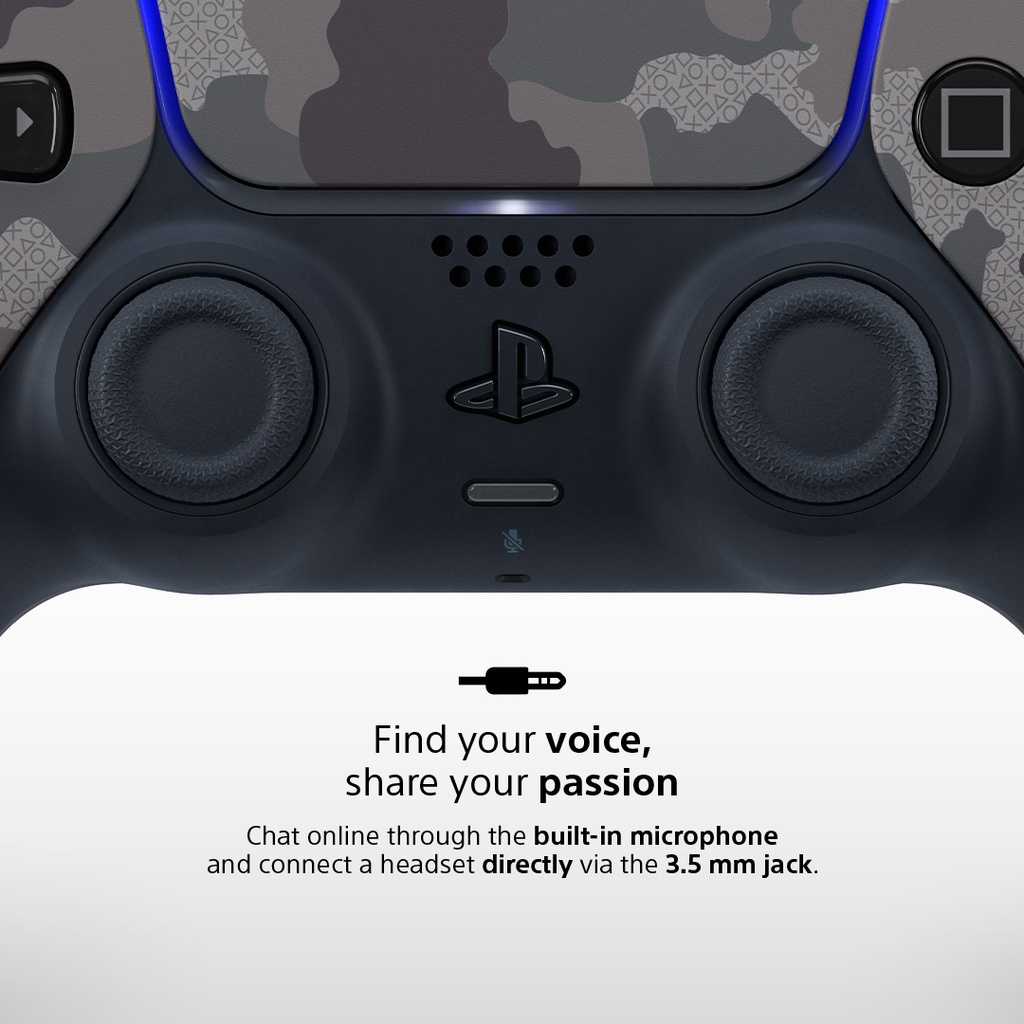 Sony PlayStation DualSense V3 fjarstýring fyrir PS5, Grey Camo (felulituð) - image 19 [27e8e008c8]