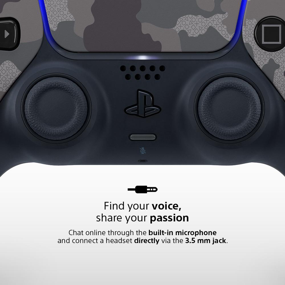 Sony PlayStation DualSense V3 fjarstýring fyrir PS5, Grey Camo (felulituð) - image 20 [0098fb6e9f]