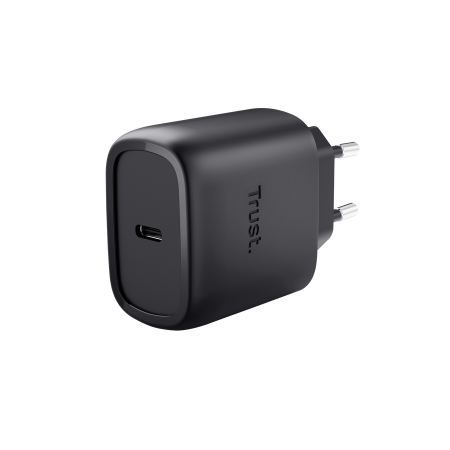 45W Trust Maxo USB-C PPS PD hleðslutæki, svart - image 2 [33bfa787d4]