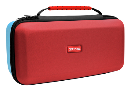 Trust GXT 1252 XL Hardcase ferðataska fyrir Nintendo Switch 2, Rauð/Blá - image 2 [badc893e21]