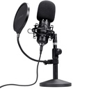 Trust GXT 269 EMITA II Streaming USB hljóðnemi á standi, svartur - image 3 [040d25625e]