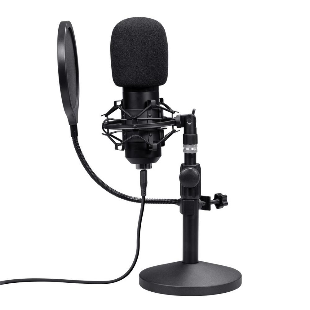 Trust GXT 269 EMITA II Streaming USB hljóðnemi á standi, svartur - image 10 [a214eb8cca]