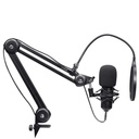Trust GXT 270 EMITA+ II Streaming USB hljóðnemi með armi, svartur - image 12 [9fa479b11f]