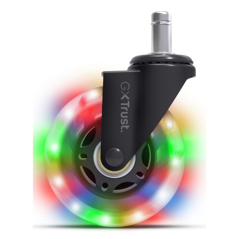 Trust GXT 701 RGB gelhjól undir leikjastóla, glær - image 7 [47c1241cf1]