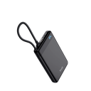 Trust Fiera 10.000mAh 20W USB-C ferðarafhlaða með USB-C snúru og LED skjá, svört - image 2 [5399e417f7]