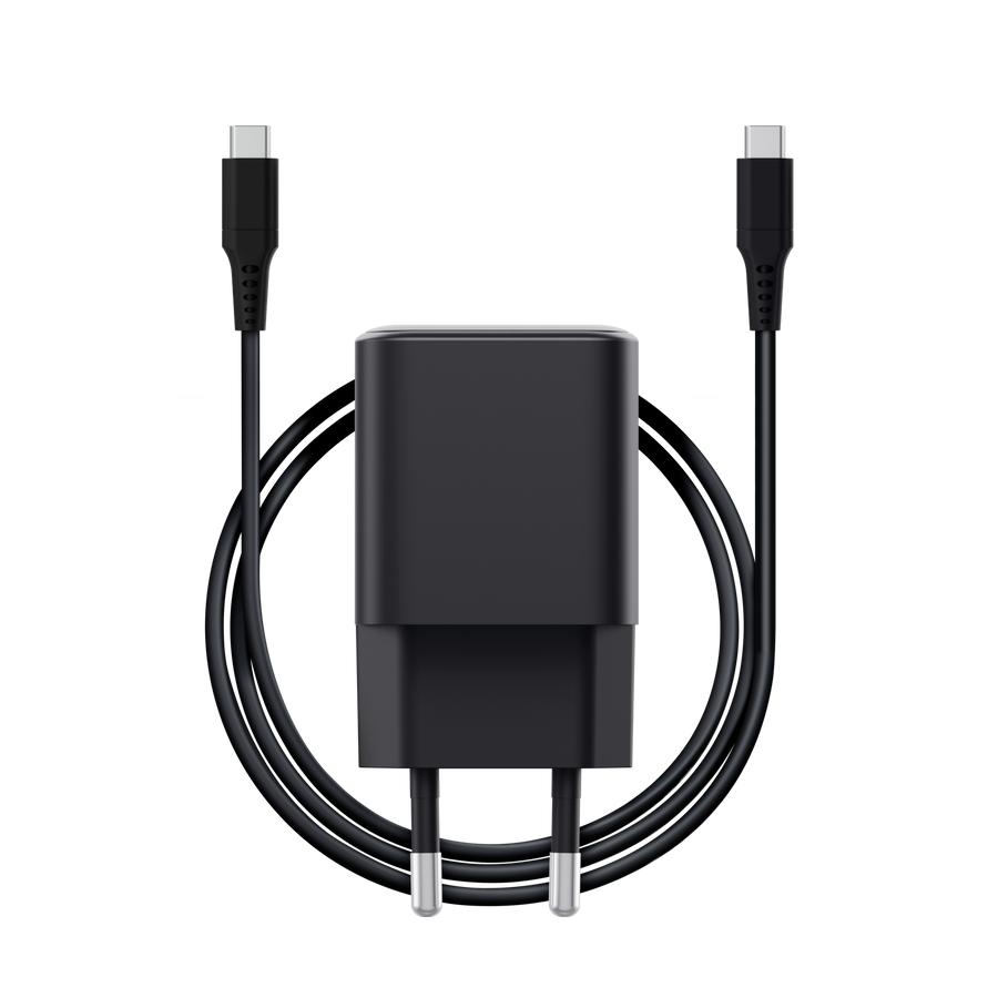 65W Trust Maxo Ultra-Small USB-C PPS PD hleðslutæki með USB-C kapli, svartur - image 2 [6d9312ab38]