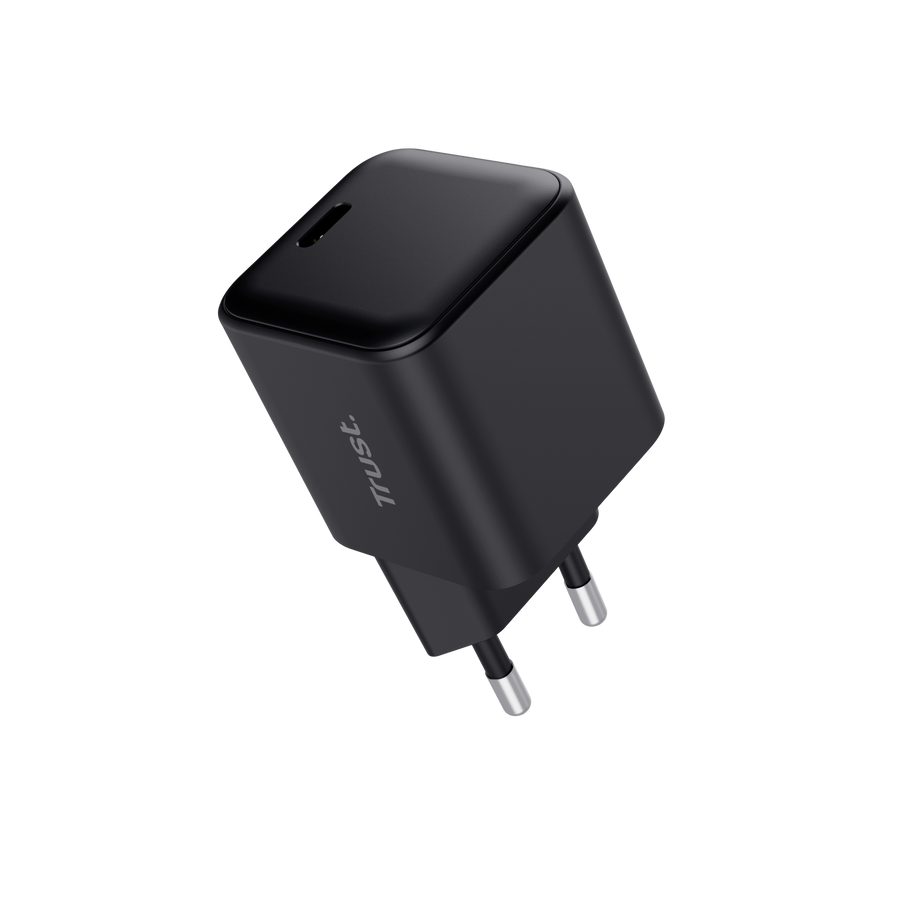 65W Trust Maxo Ultra-Small USB-C PPS PD hleðslutæki með USB-C kapli, svartur - image 7 [a15adbc6ab]