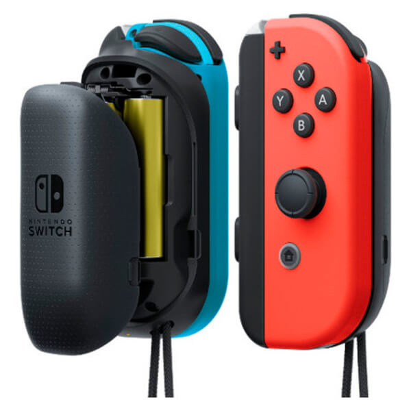 Nintendo Switch Joy-Con stýripinnafesting fyrir AA rafhlöður, svört - image 3 [c40ccab95b]