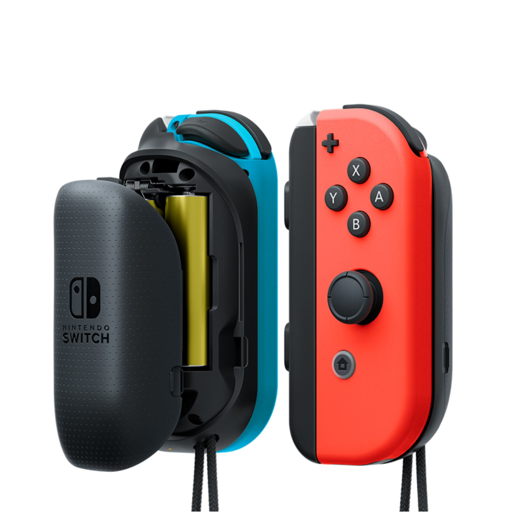 Nintendo Switch Joy-Con stýripinnafesting fyrir AA rafhlöður, svört - image 4 [b7c808310f]
