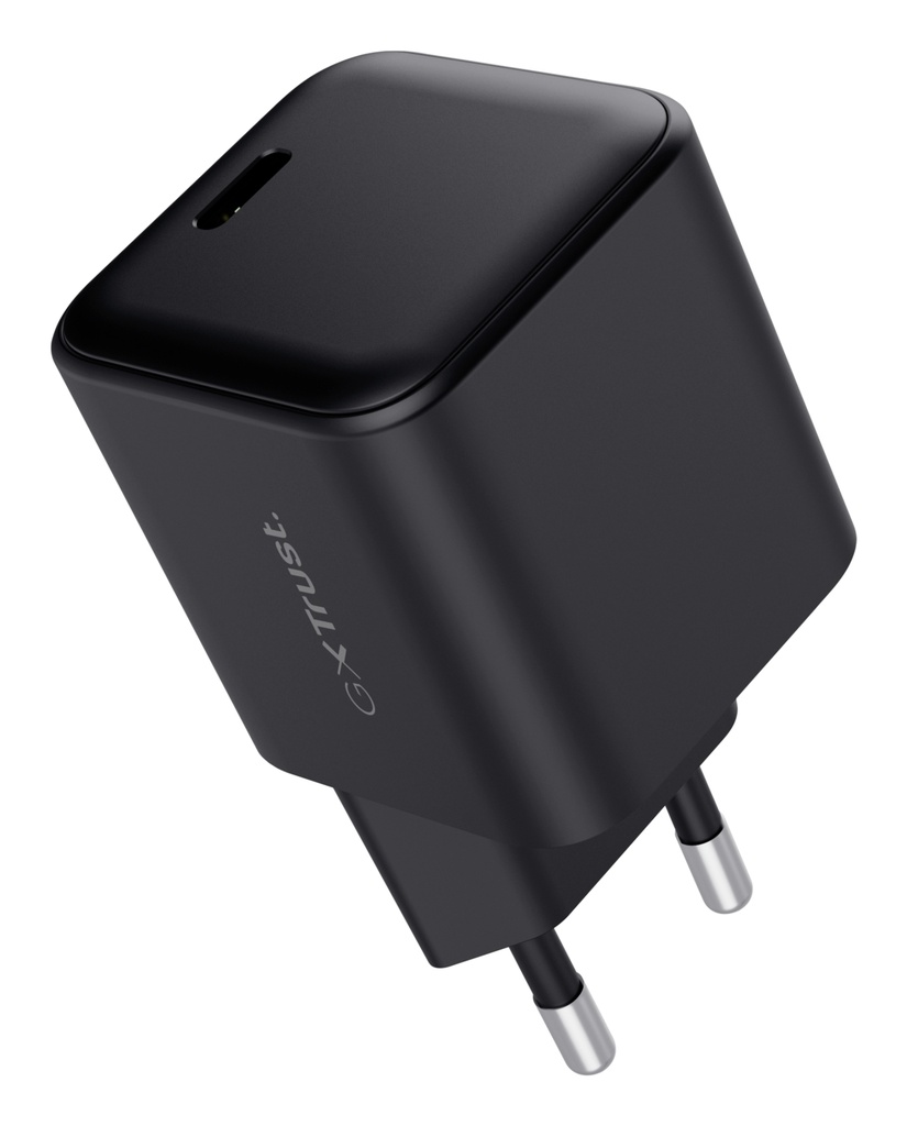 Trust GXT 1258 65W GaN USB-C hleðslutæki fyrir Nintendo Switch 2, Svört - image 3 [cd3f21a552]