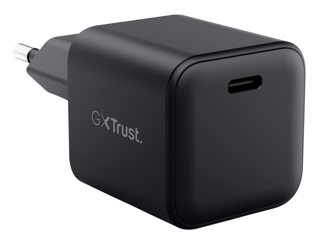 Trust GXT 1258 65W GaN USB-C hleðslutæki fyrir Nintendo Switch 2, Svört - image 5 [941bd4debf]
